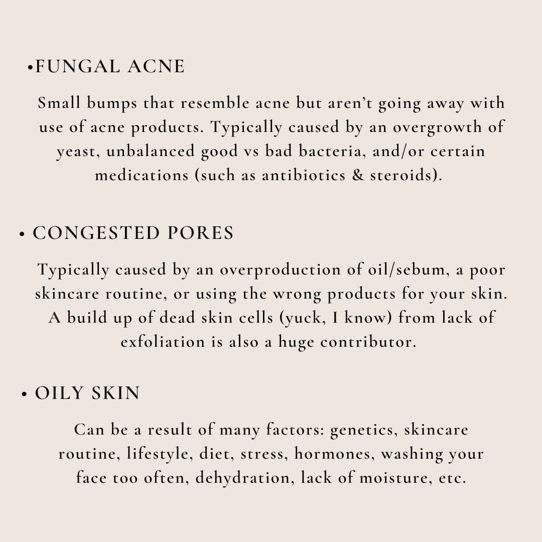 Clarifying Face Cleanser (For acne & congested pores)