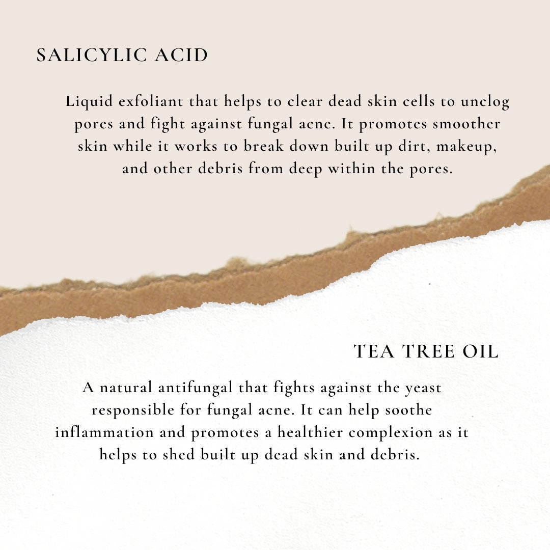 Clarifying Face Cleanser (For acne & congested pores)