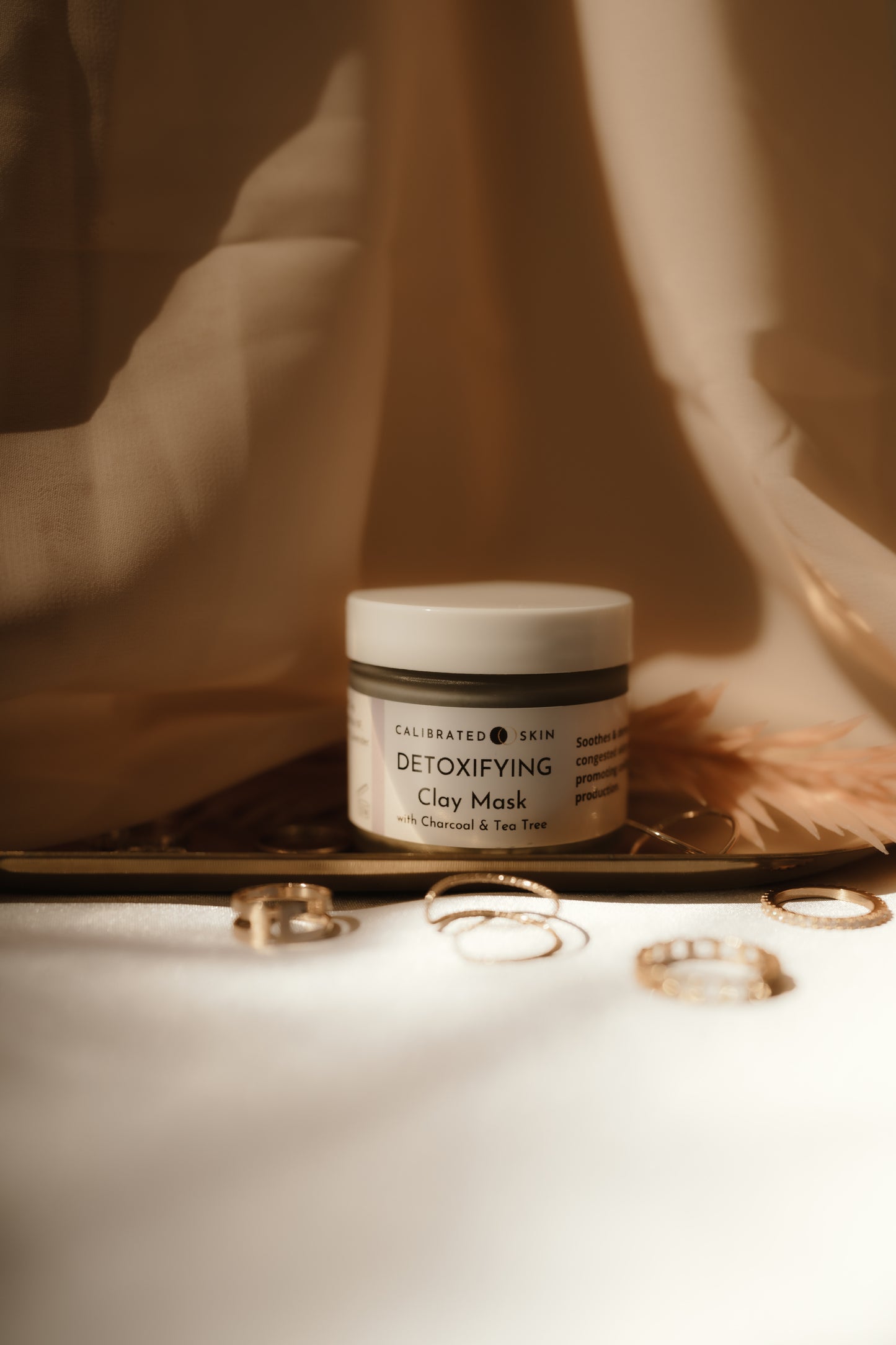 Detoxifying Charcoal Clay Mask - for congested pores / blackheads