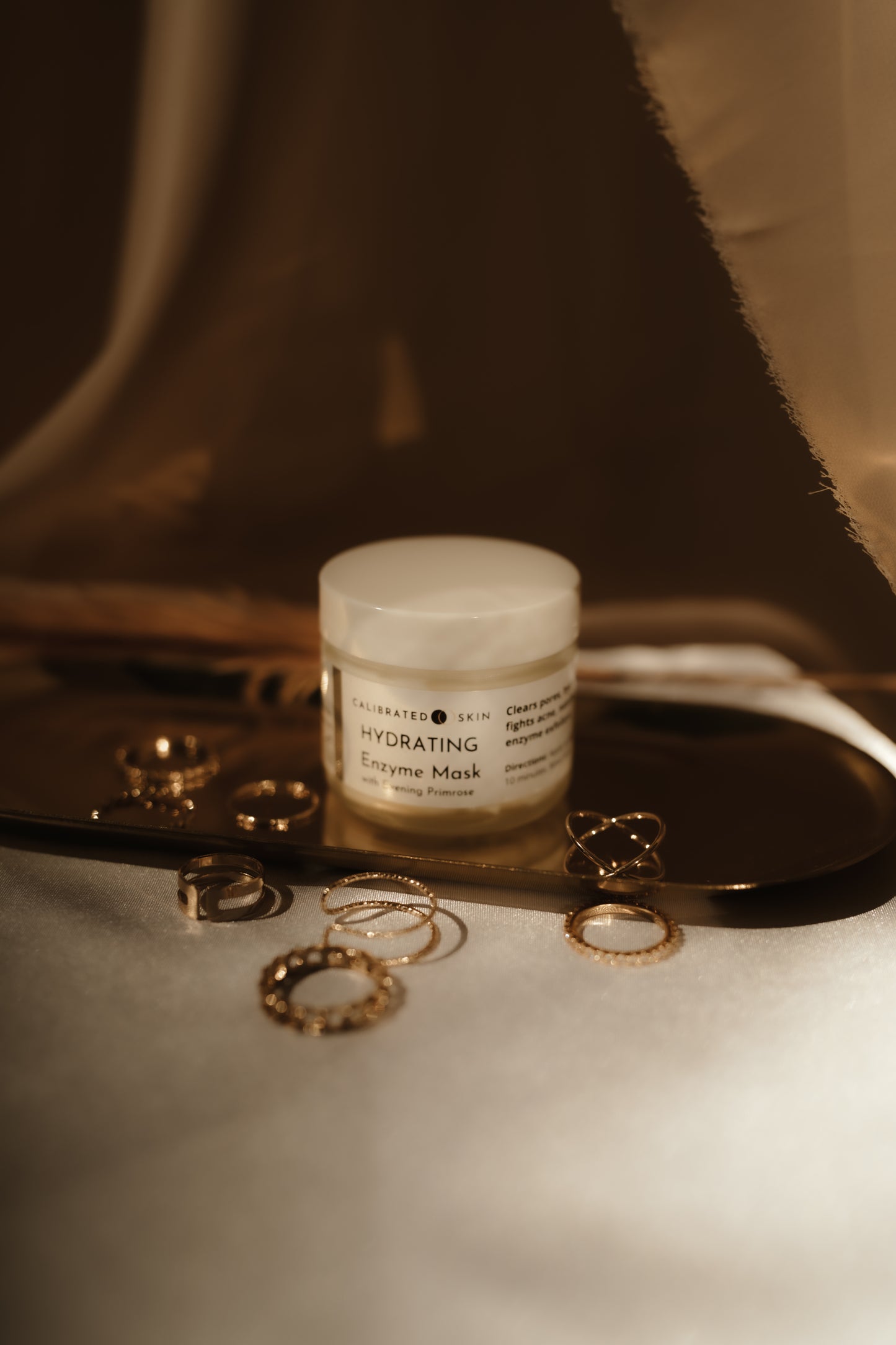 Hydrating Enzyme Face Mask (Clears clogged pores, natural exfoliant)