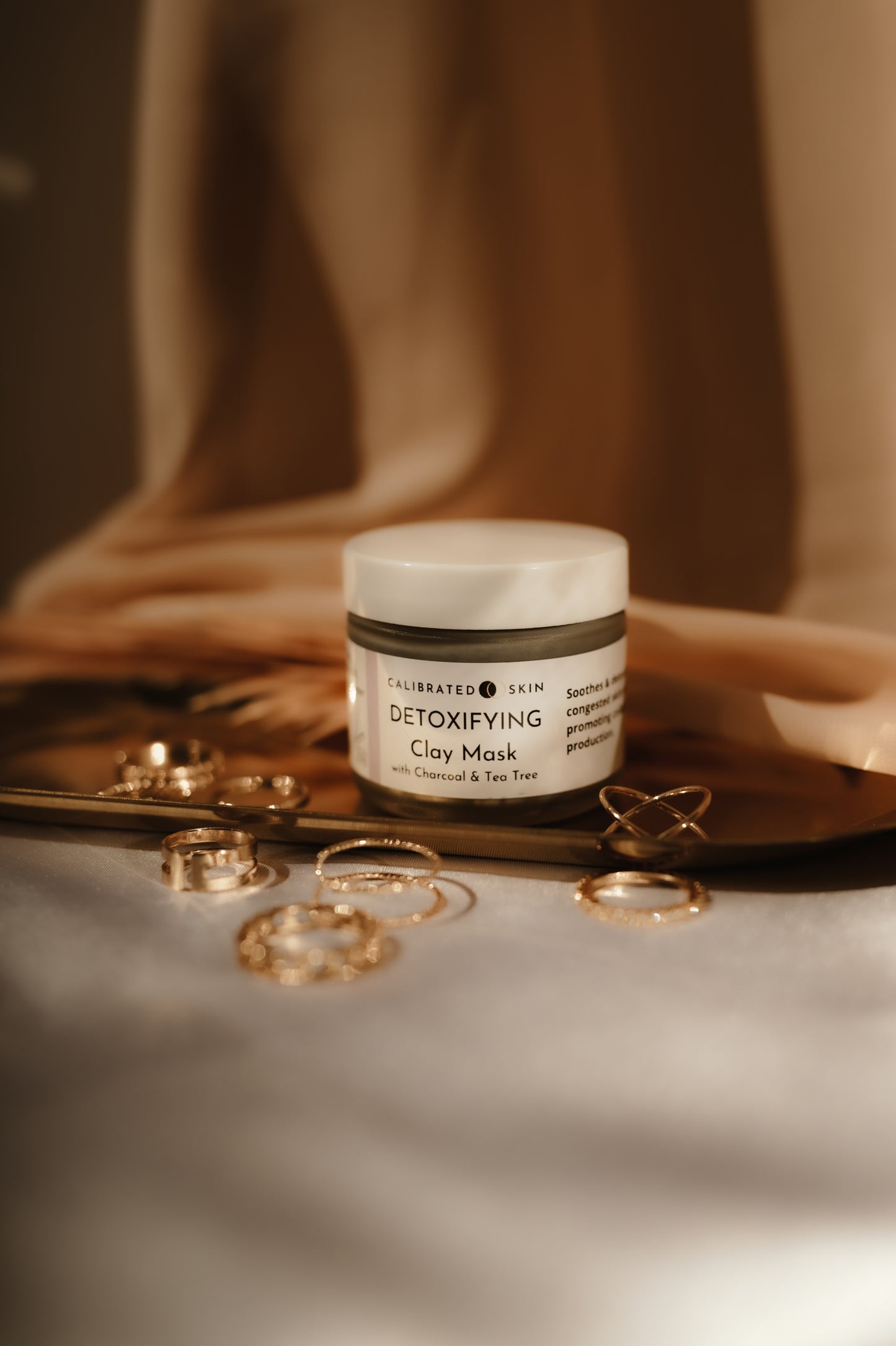 Detoxifying Charcoal Clay Mask - for congested pores / blackheads