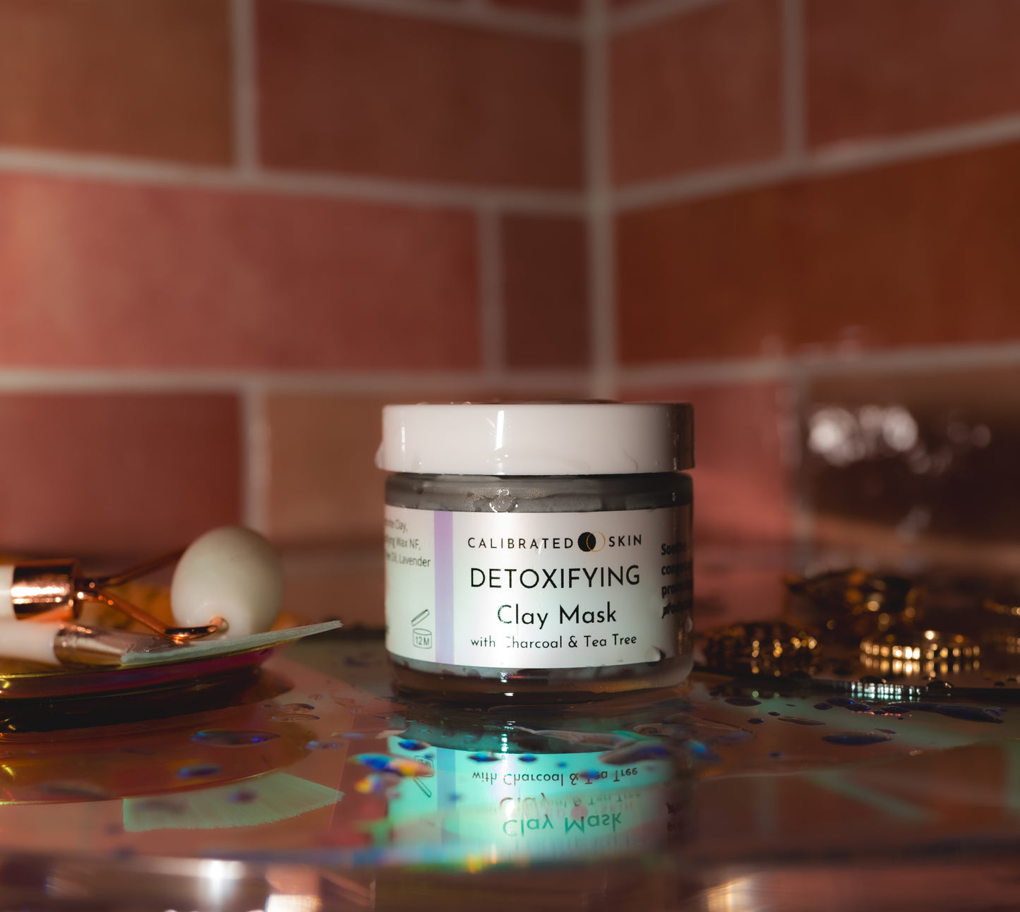 Detoxifying Charcoal Clay Mask - for congested pores / blackheads