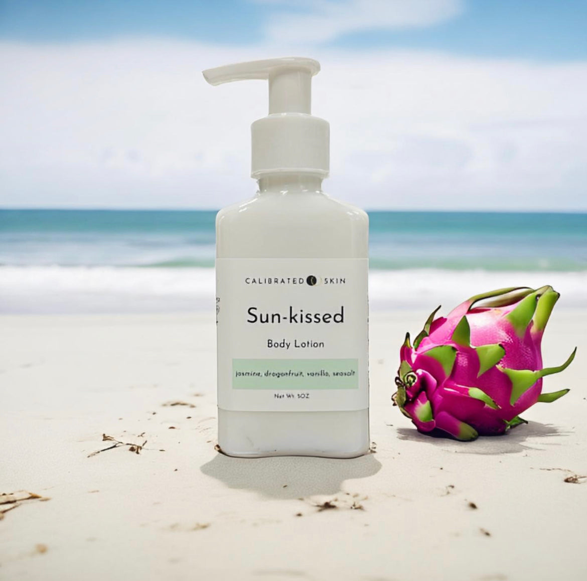 Sun-Kissed Body Lotion (jasmine, dragonfruit, vanilla, seasalt)