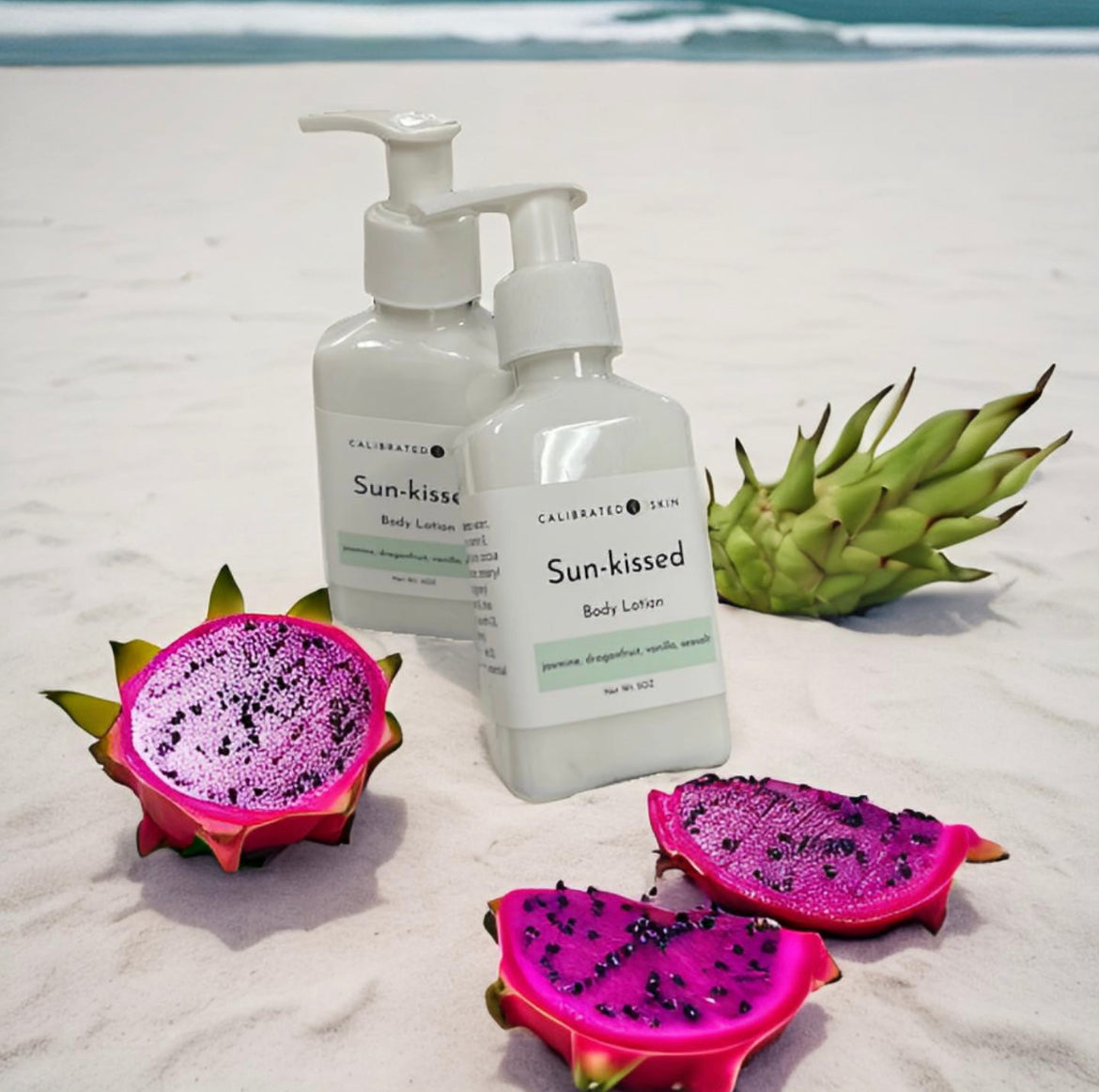 Sun-Kissed Body Lotion (jasmine, dragonfruit, vanilla, seasalt)