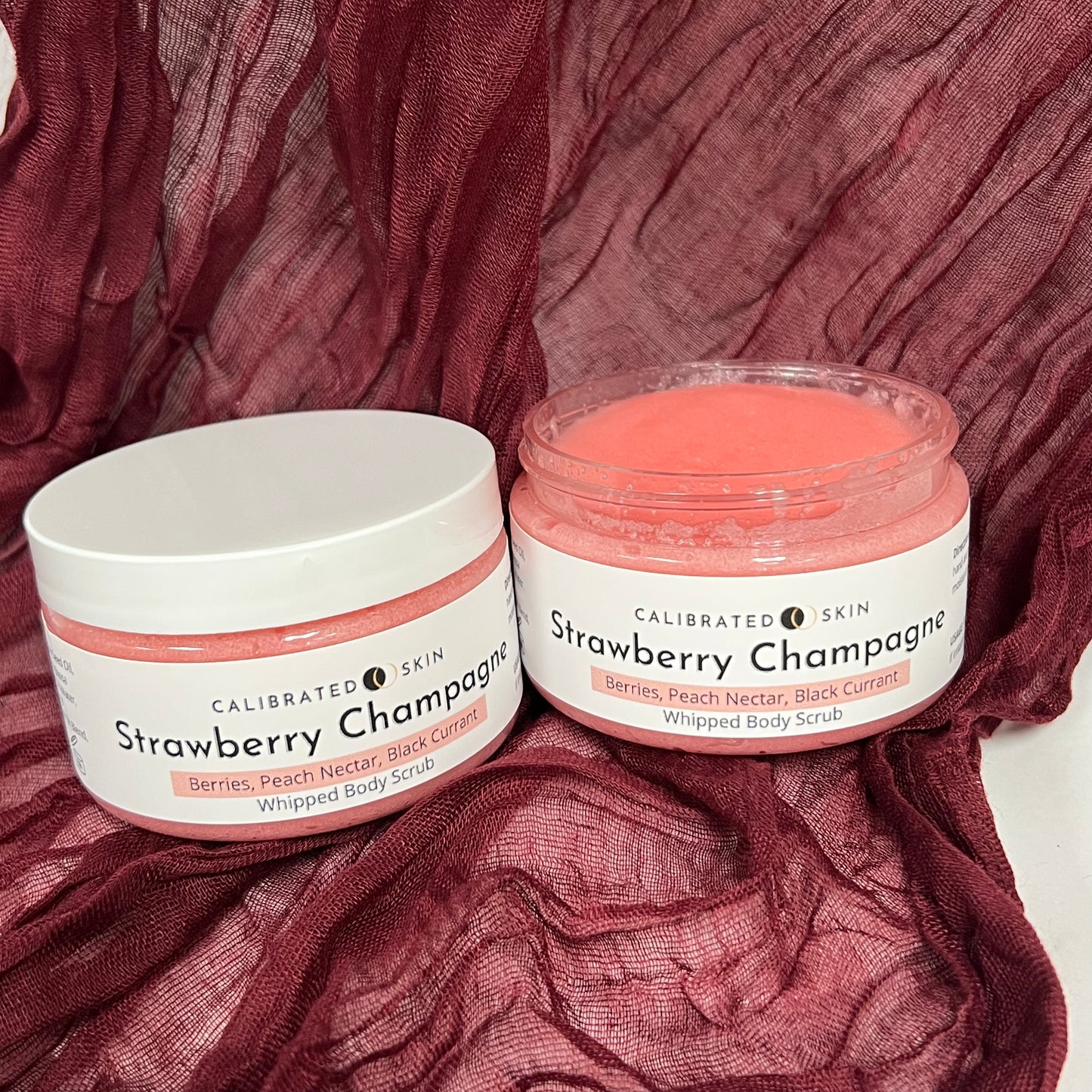 Strawberry Champagne Whipped Body Scrub