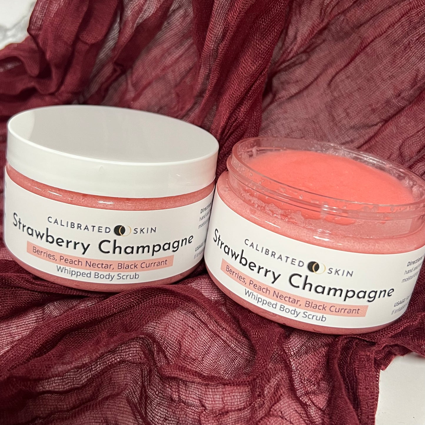 Strawberry Champagne Whipped Body Scrub