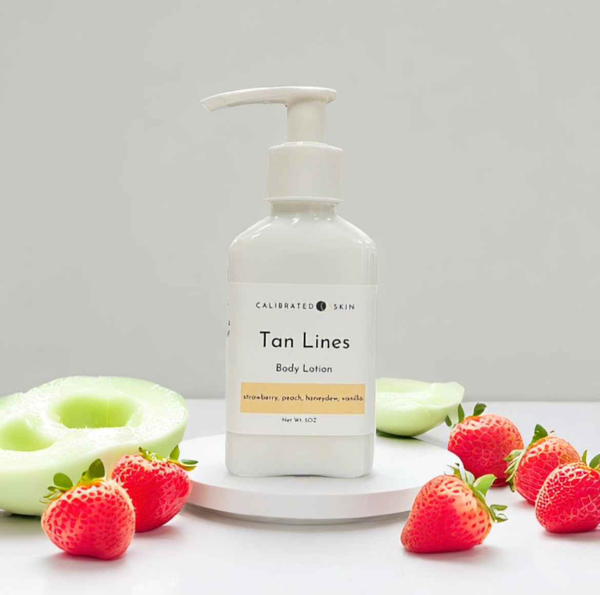 Tan Lines Body Lotion (strawberry, peach, honeydew, vanilla)