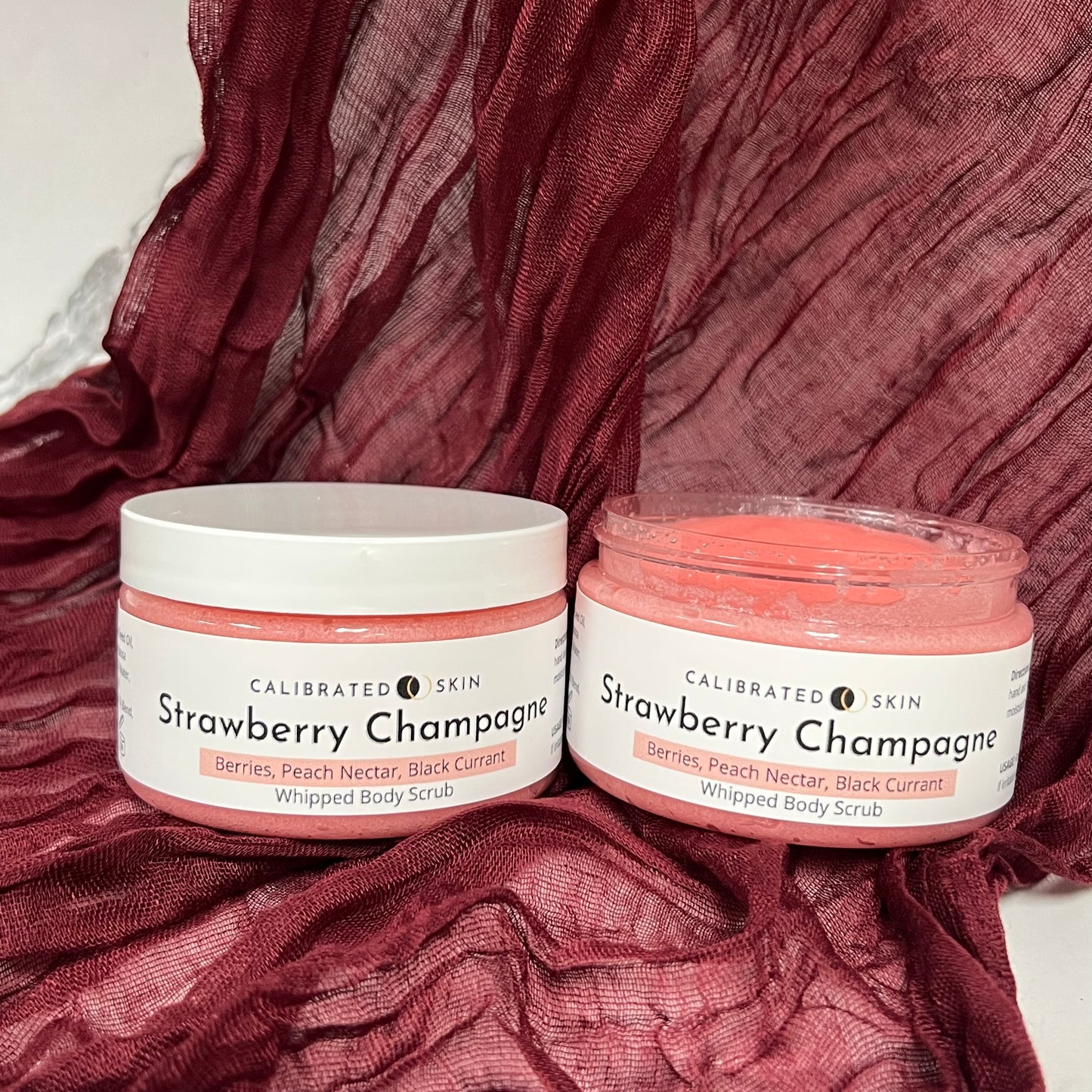 Strawberry Champagne Whipped Body Scrub