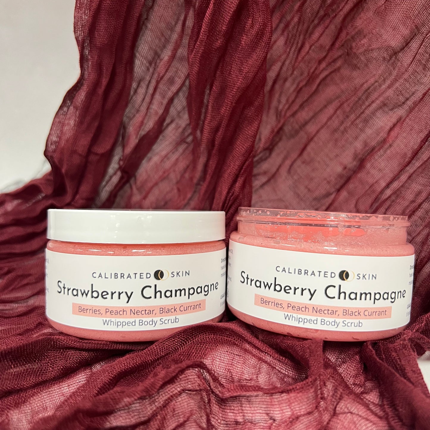 Strawberry Champagne Whipped Body Scrub
