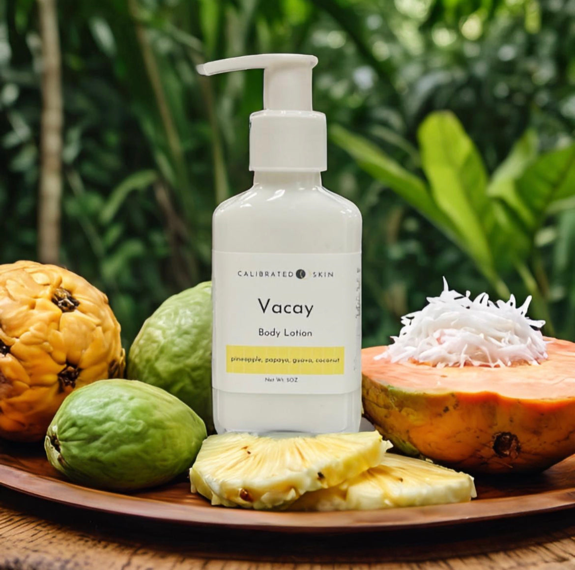 Vacay Body Lotion (pineapple, papaya, guava, coconut)