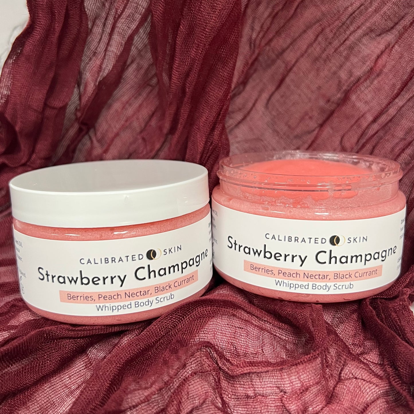 Strawberry Champagne Whipped Body Scrub
