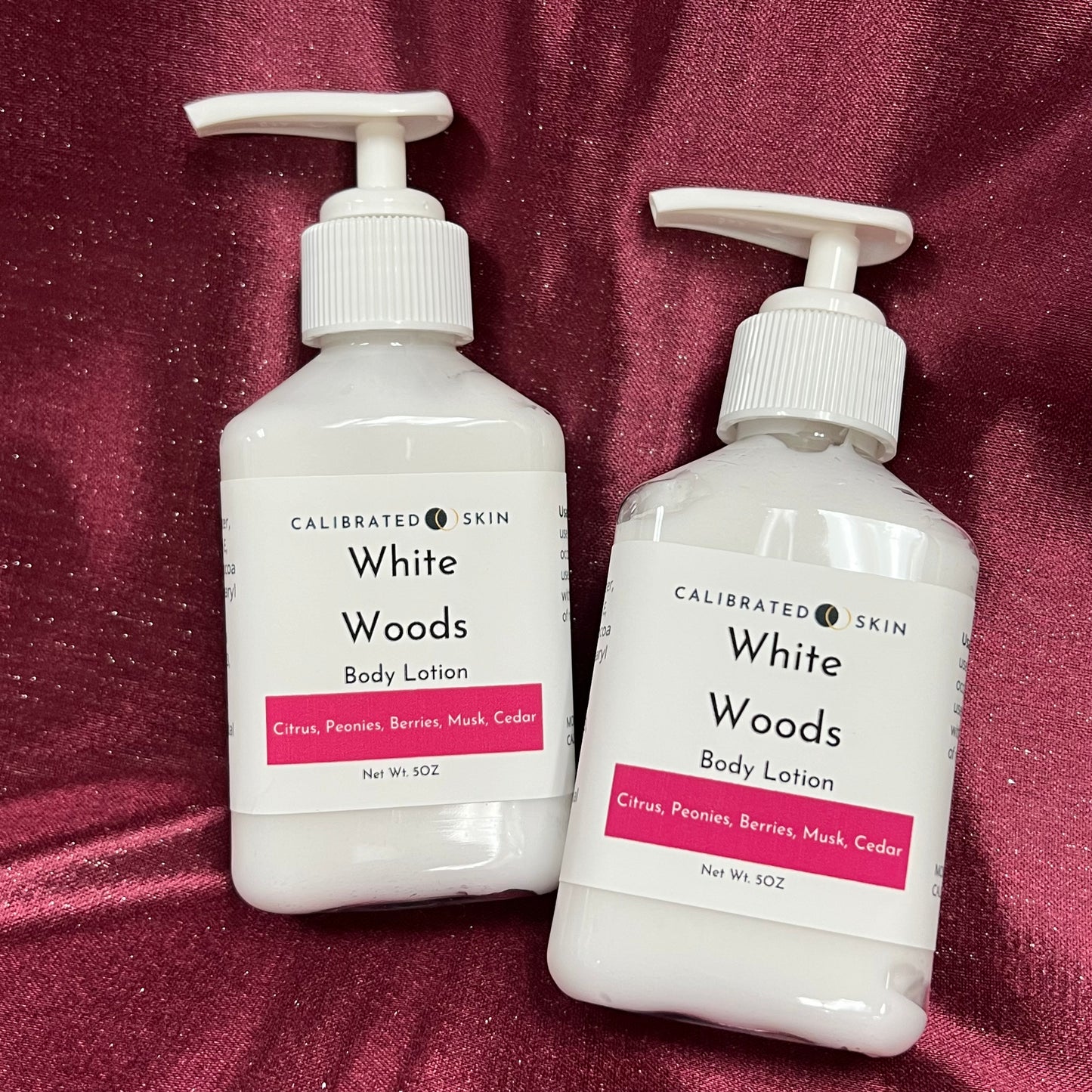 White Woods Body Lotion (citrus, peony, musk)