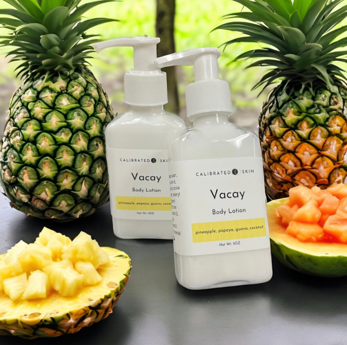 Vacay Body Lotion (pineapple, papaya, guava, coconut)