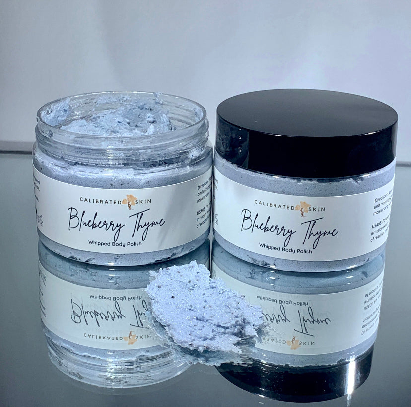 Blueberry Thyme Whipped Body Scrub