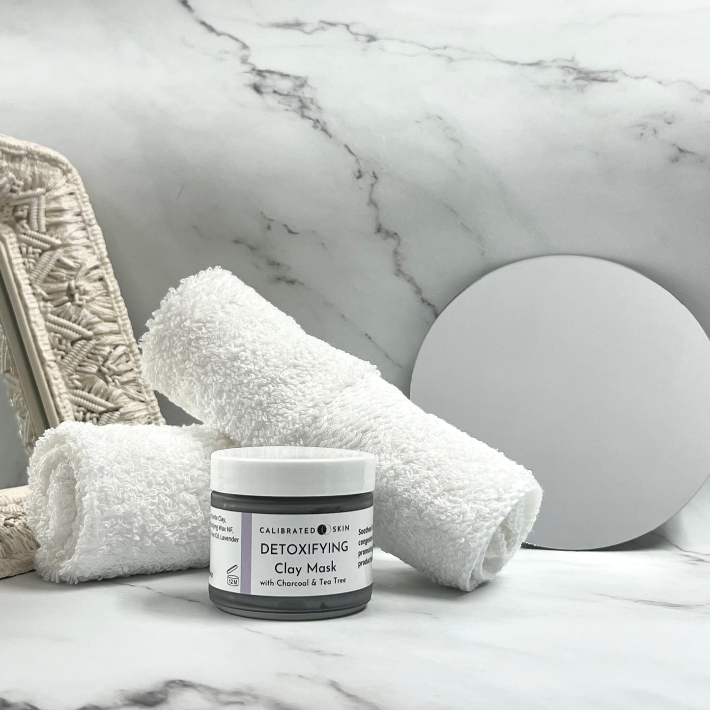 Detoxifying Charcoal Clay Mask - for congested pores / blackheads