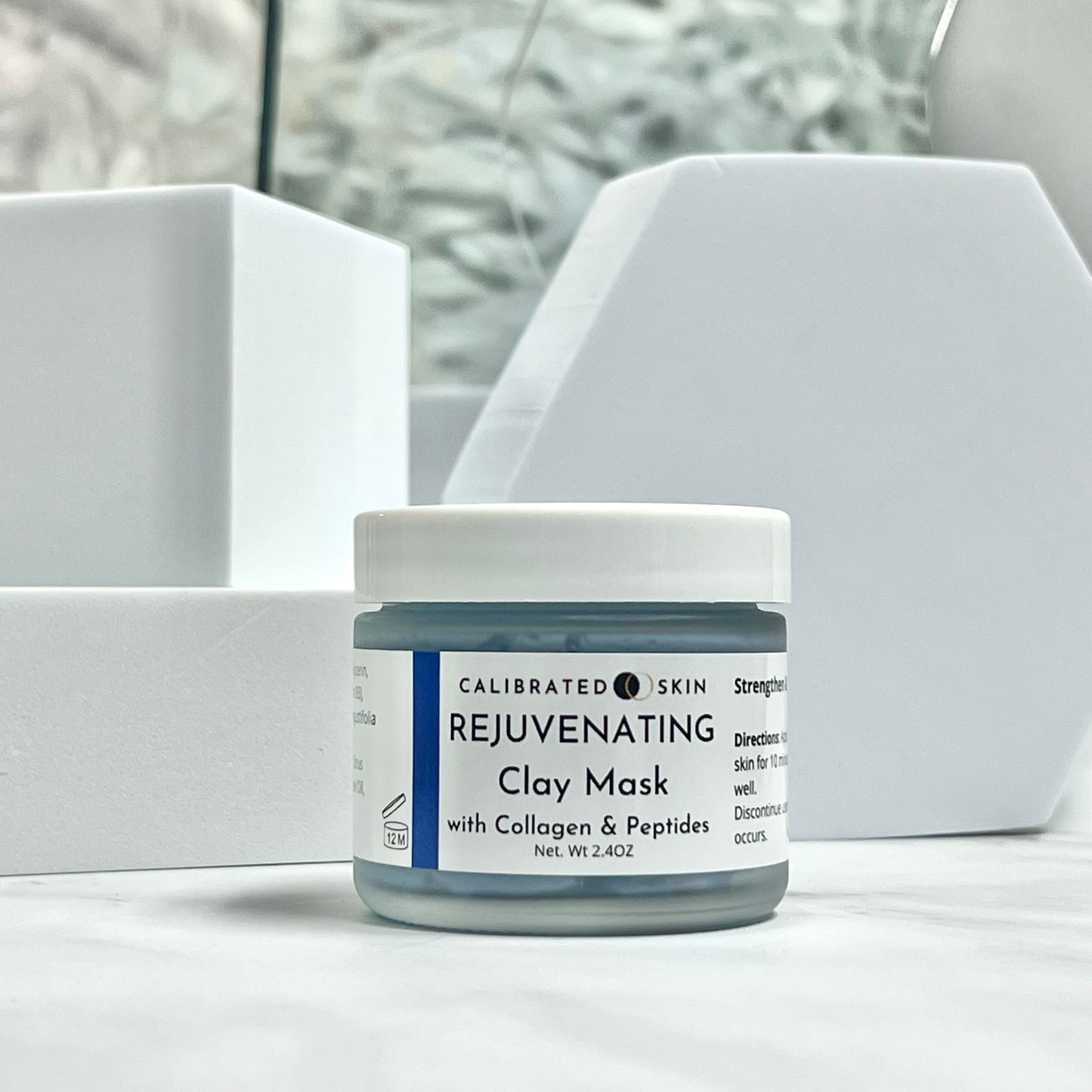 Rejuvenating Clay Mask /Green Tea Mask (strength, plump, anti-aging)