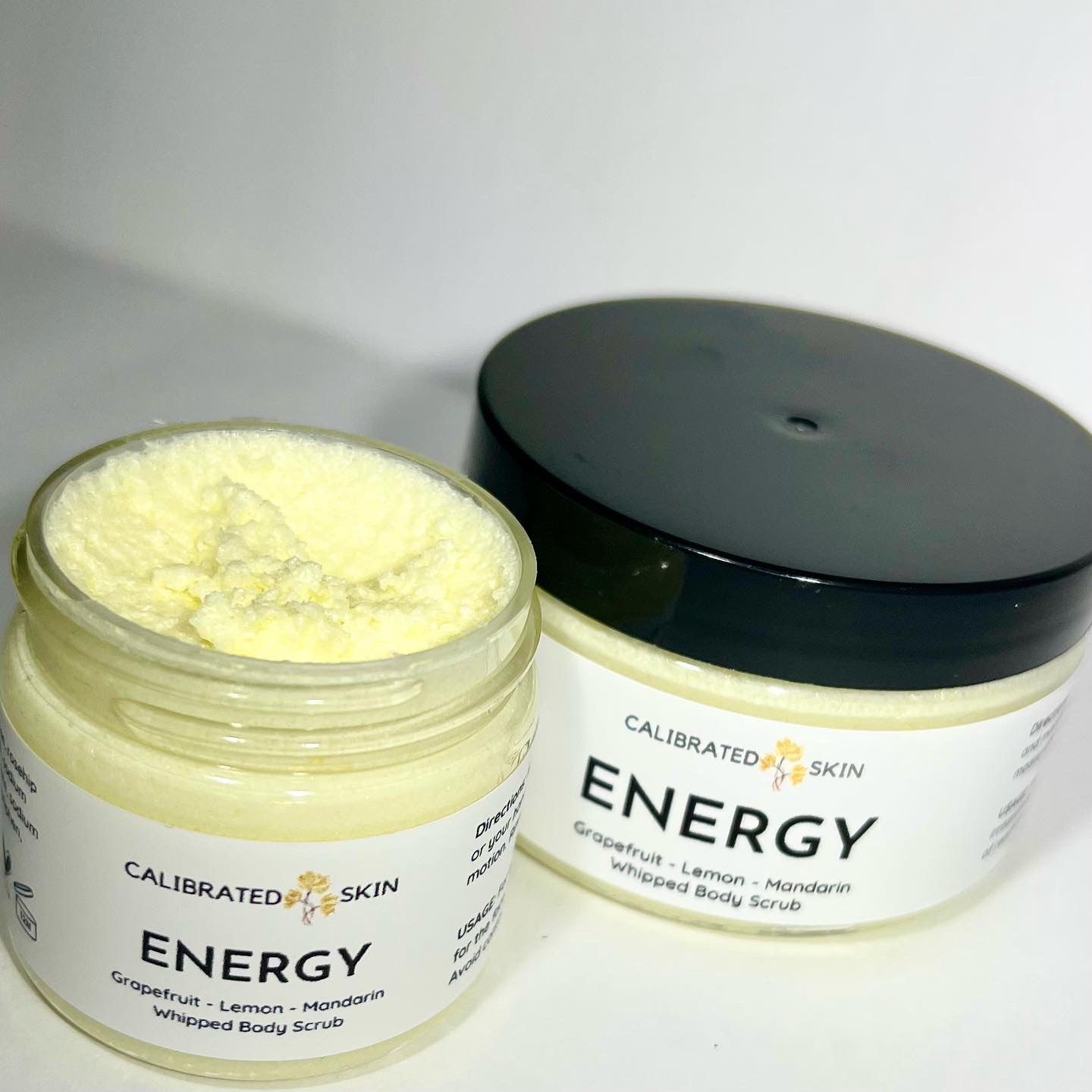 ENERGY Whipped Body Scrub (Grapefruit, Lemon, Mandarin)
