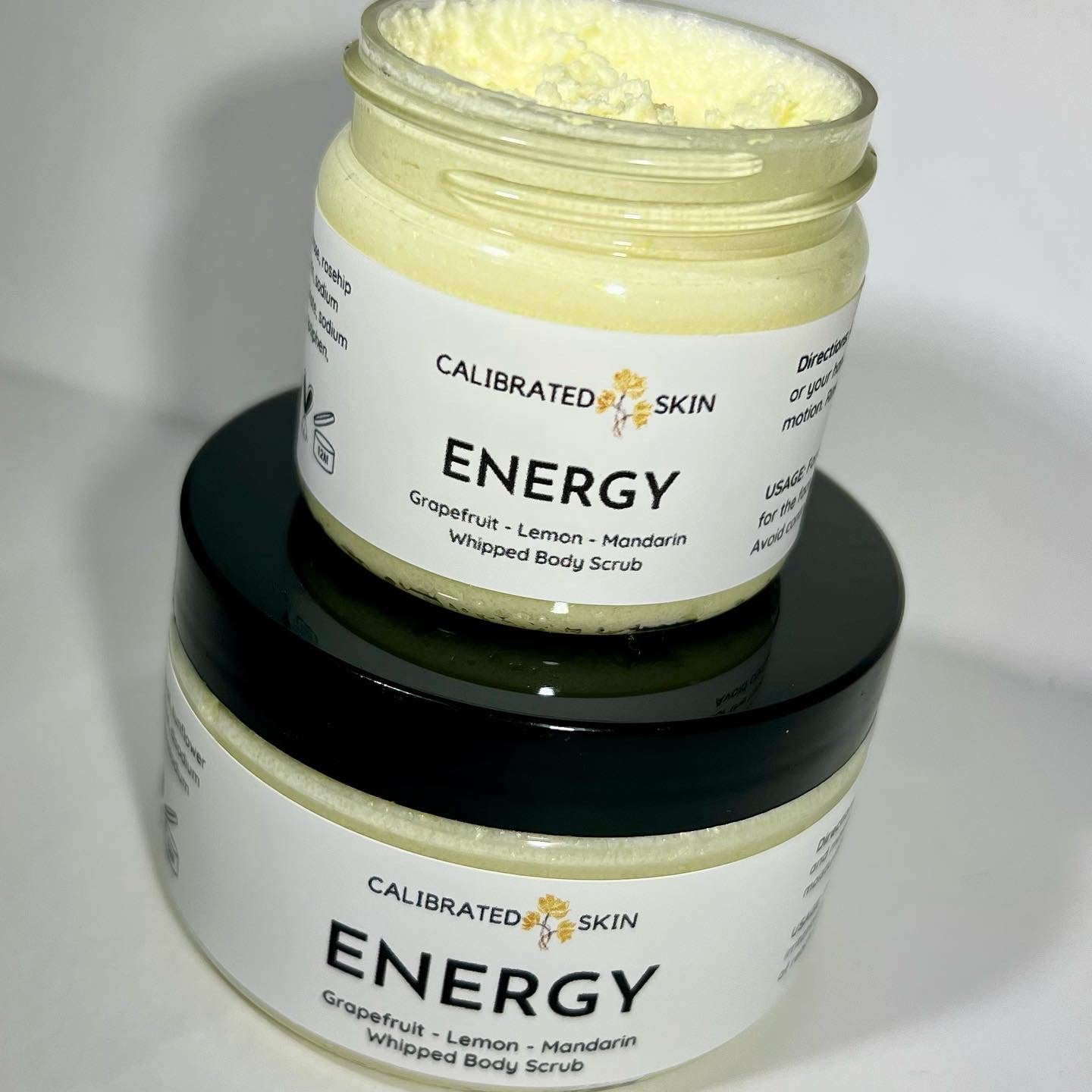 ENERGY Whipped Body Scrub (Grapefruit, Lemon, Mandarin)