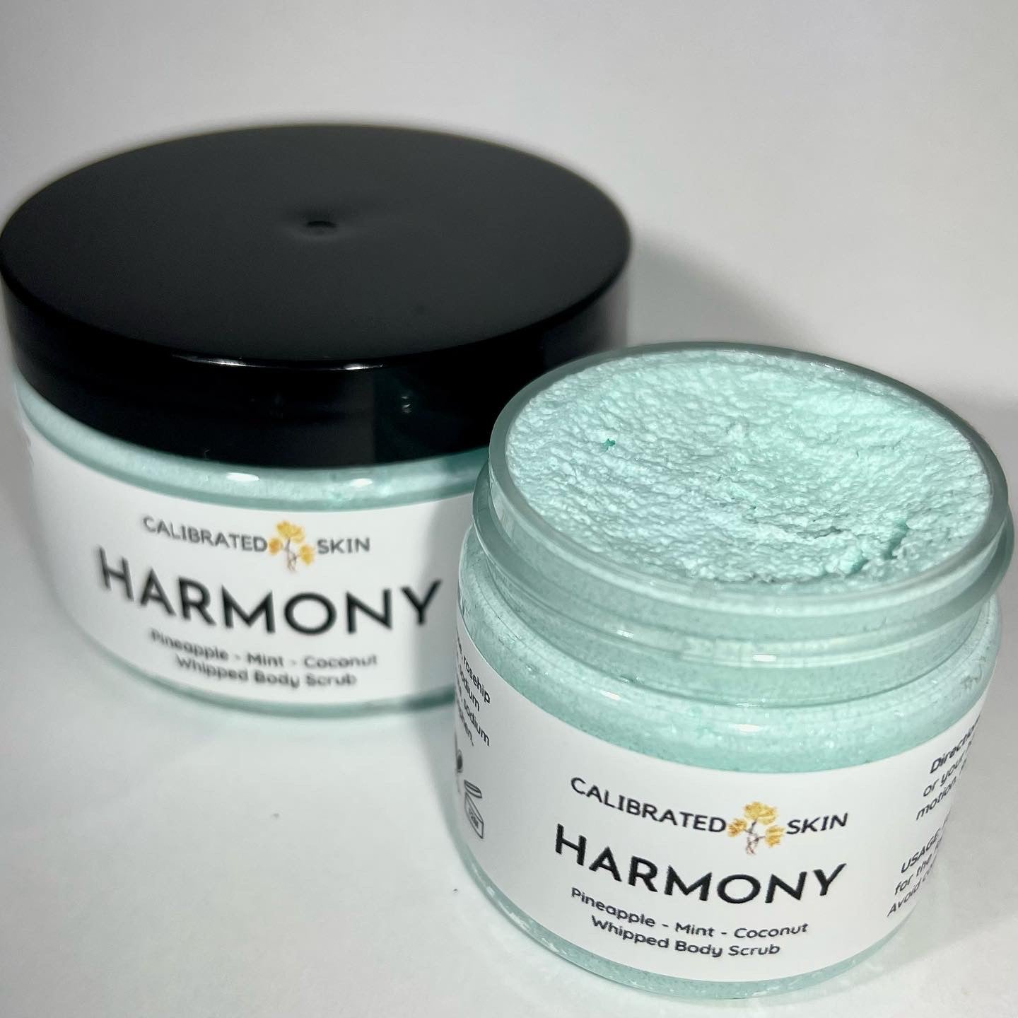 HARMONY Whipped Body Scrub (Pineapple, Mint, Coconut)