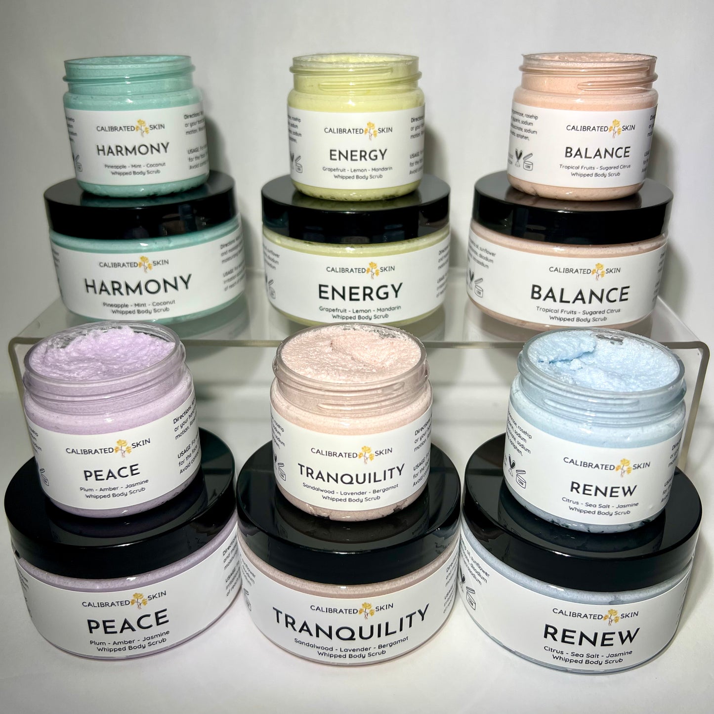 ENERGY Whipped Body Scrub (Grapefruit, Lemon, Mandarin)