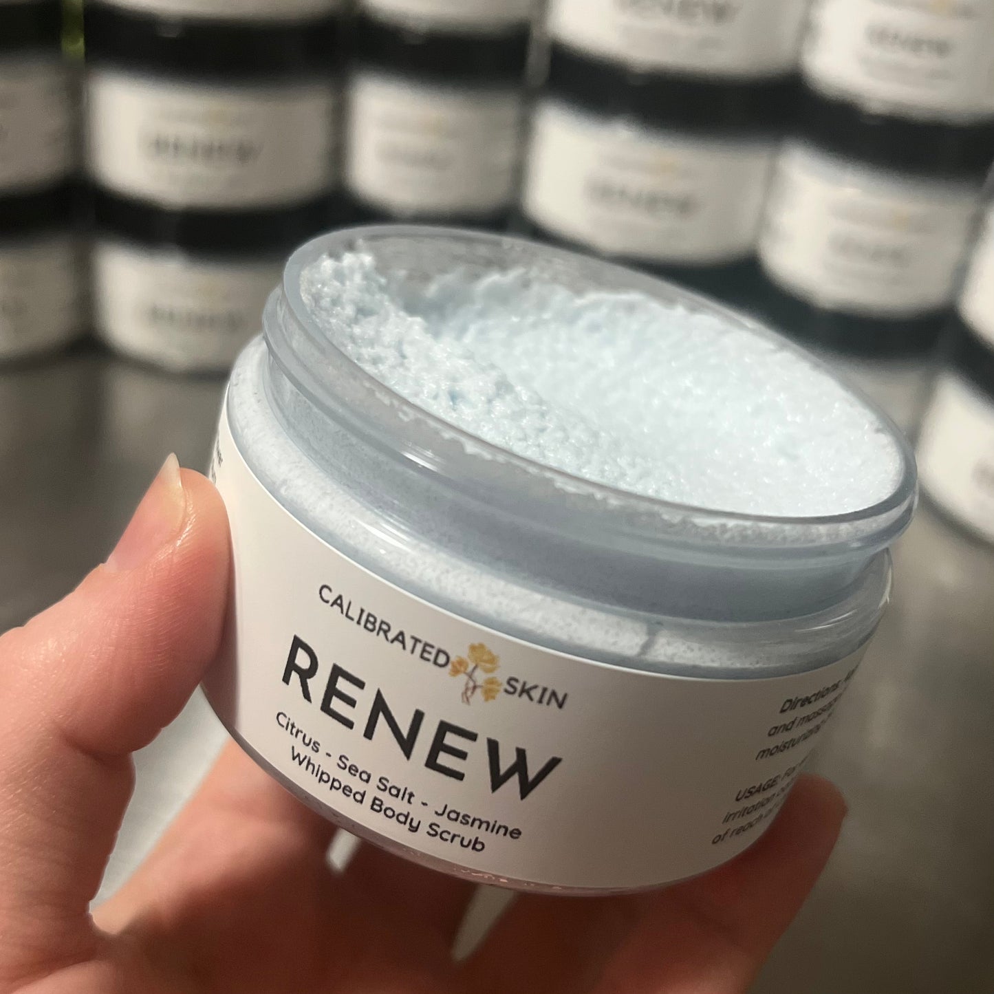 RENEW Whipped Body Scrub (Citrus, Sea Salt, Jasmine)