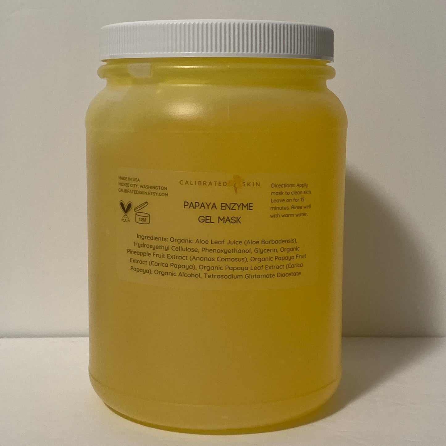 Wholesale Papaya Enzyme Gel Mask, Private Label Skin Care