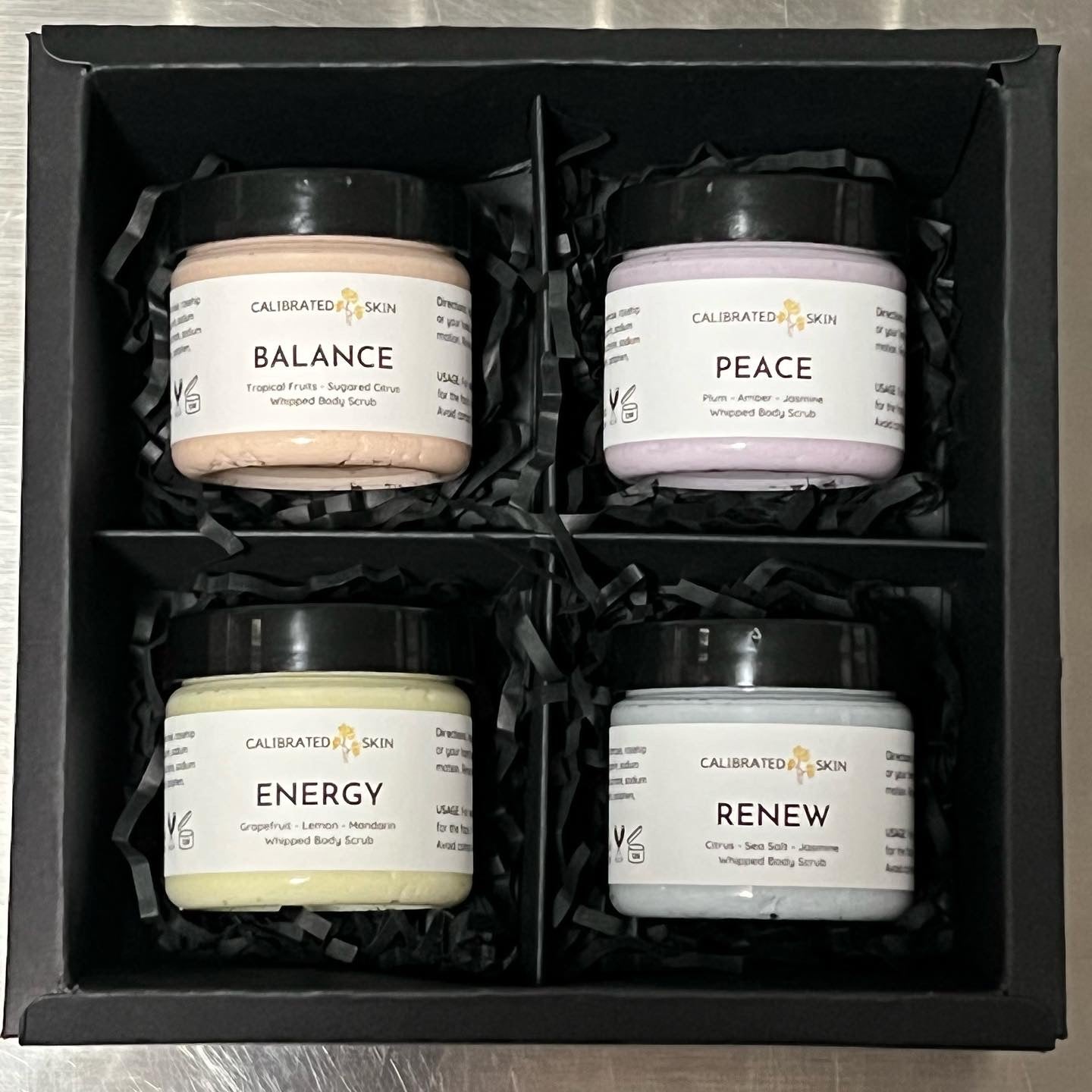 ENERGY Whipped Body Scrub (Grapefruit, Lemon, Mandarin)