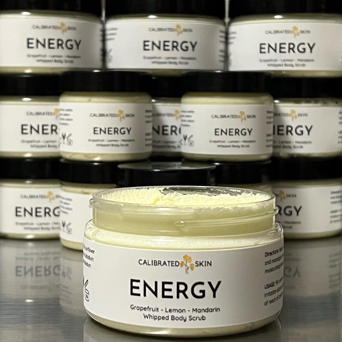 ENERGY Whipped Body Scrub (Grapefruit, Lemon, Mandarin)