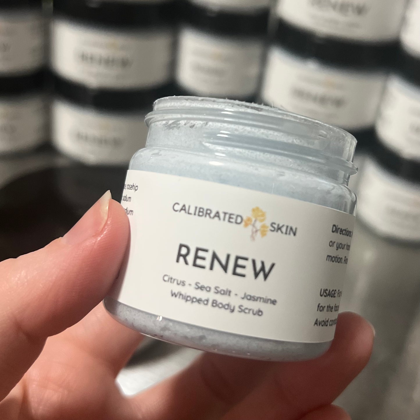 RENEW Whipped Body Scrub (Citrus, Sea Salt, Jasmine)