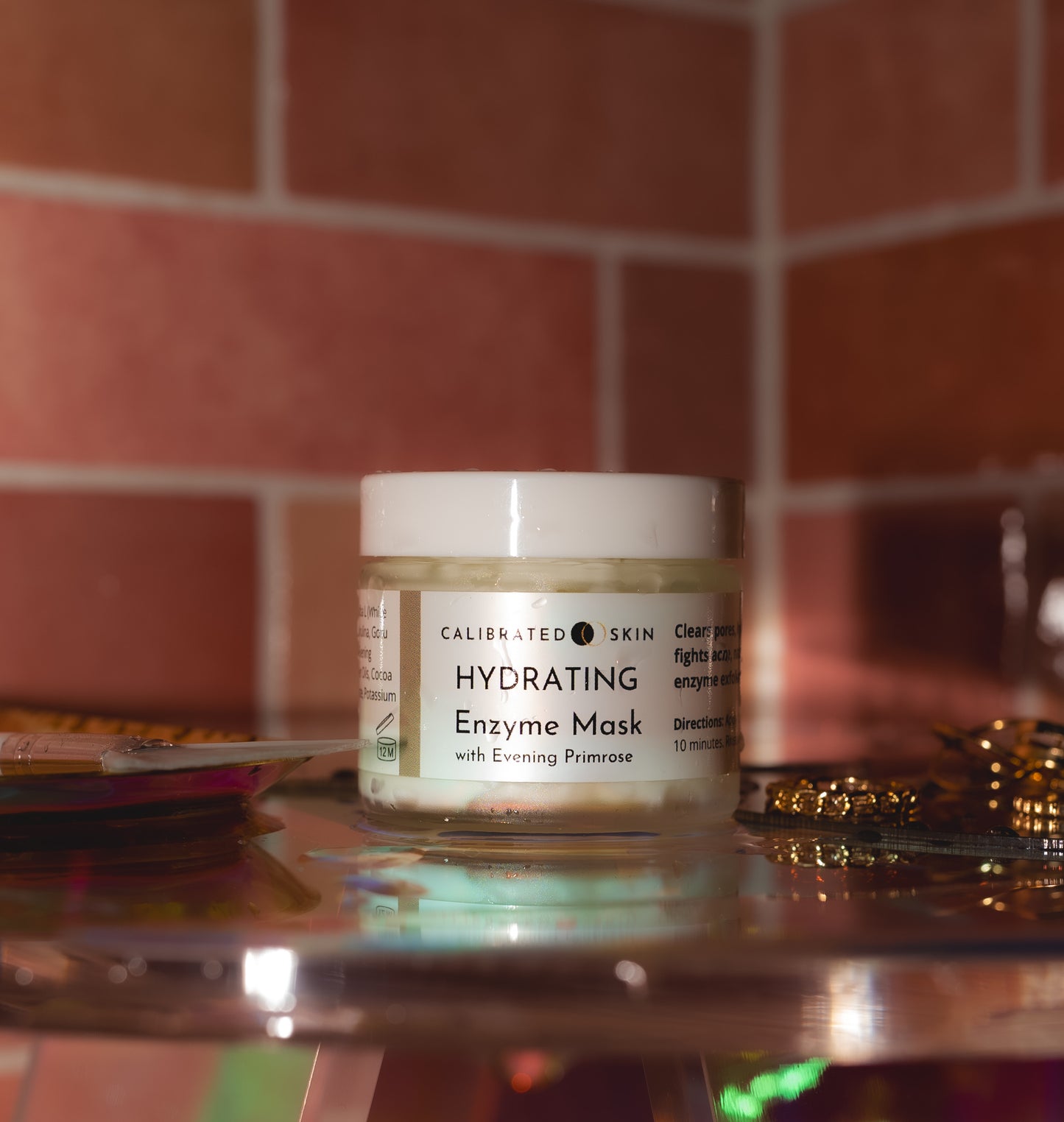 Hydrating Enzyme Face Mask (Clears clogged pores, natural exfoliant)