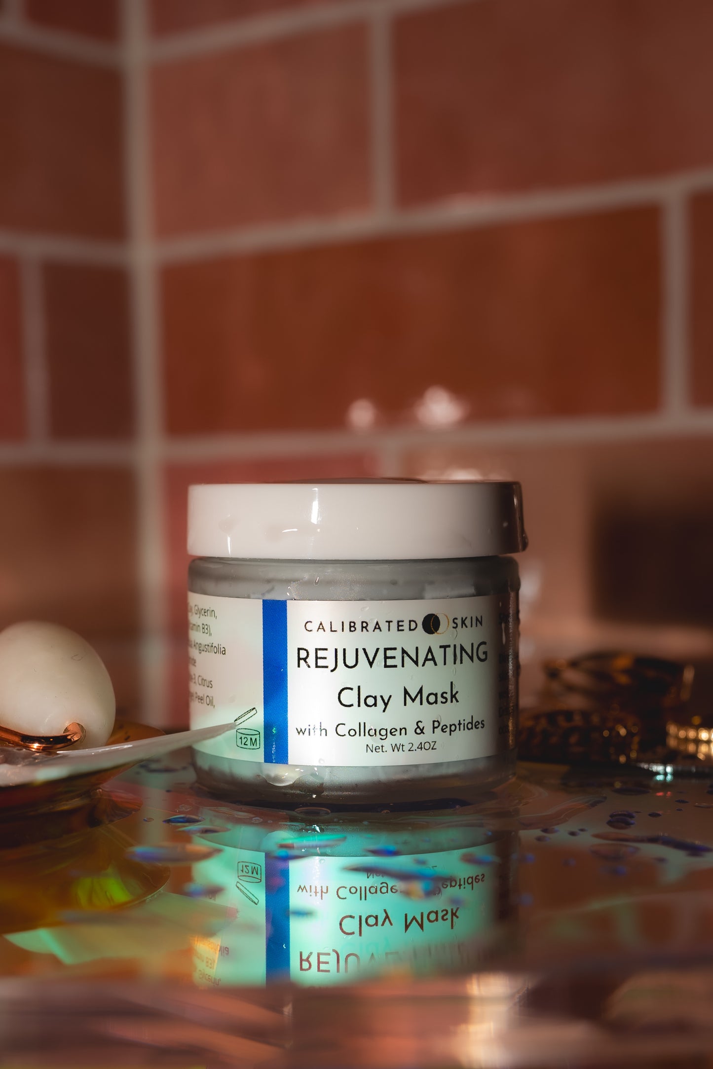 Rejuvenating Clay Mask (strength, plump, anti-aging)