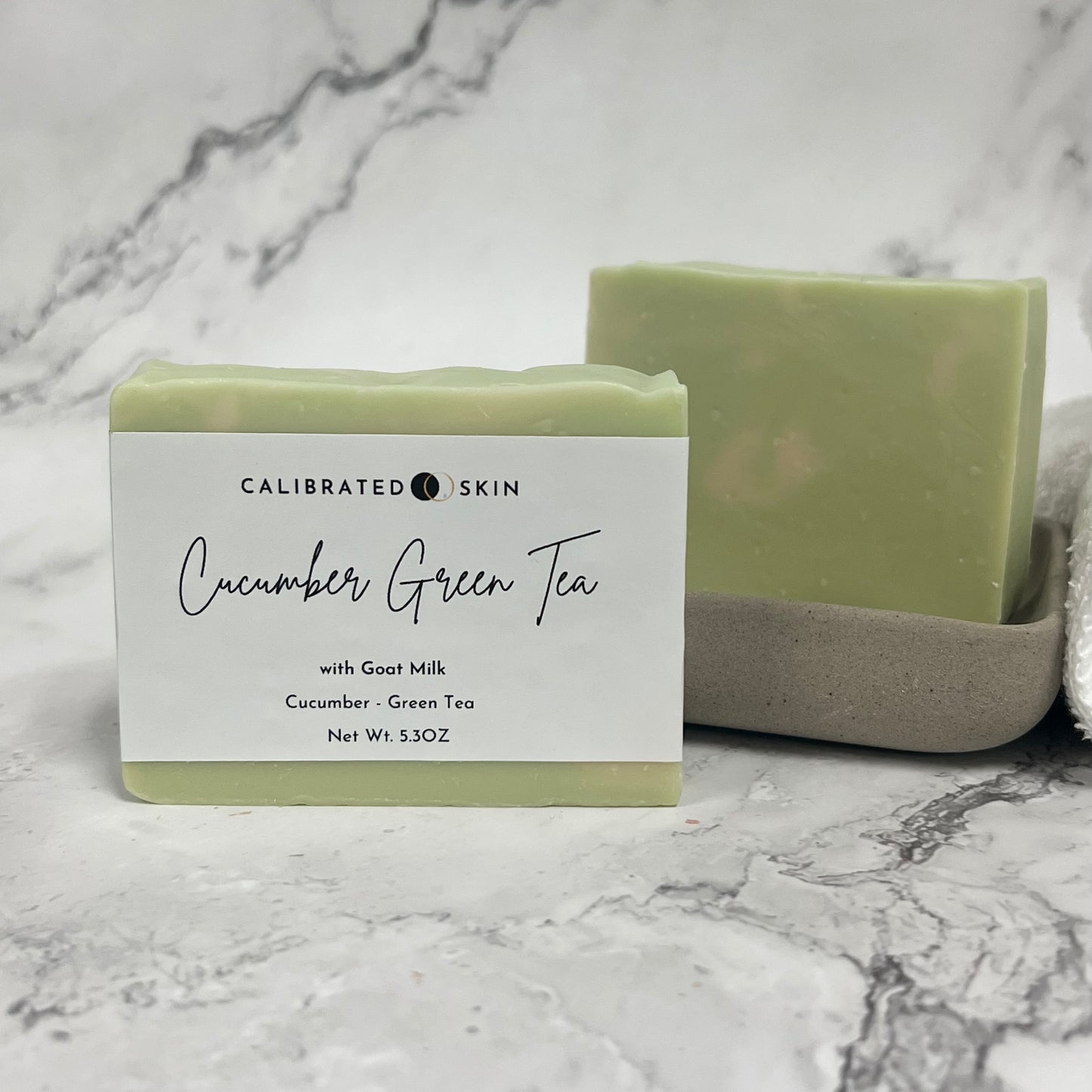 Cucumber Green Tea Bar Soap (Goat Milk)