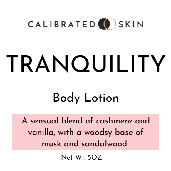 Tranquility Body Lotion (Sandalwood, Lavender, Bergamot)