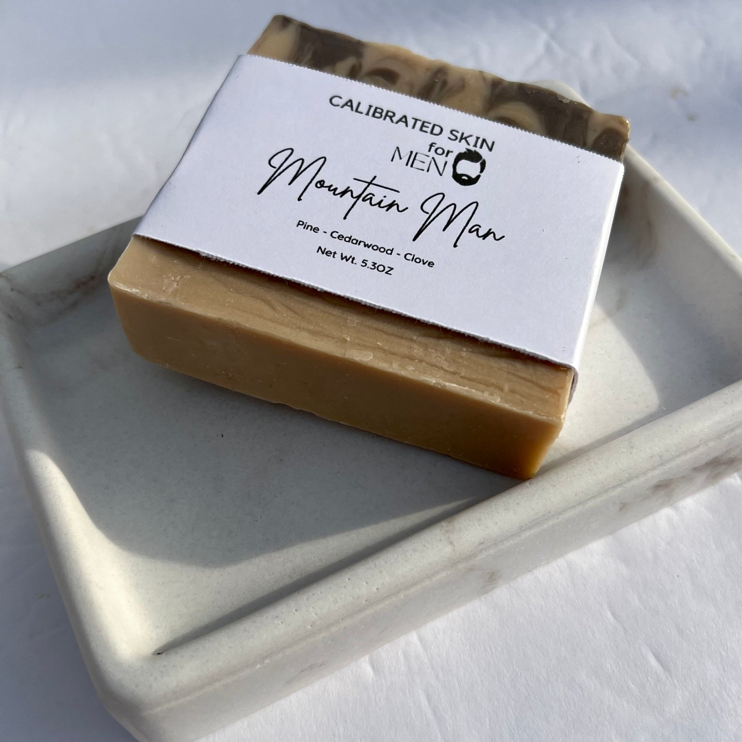 Mountain Man Bar Soap (Goat Milk) - Cedarwood, Amber, Musk