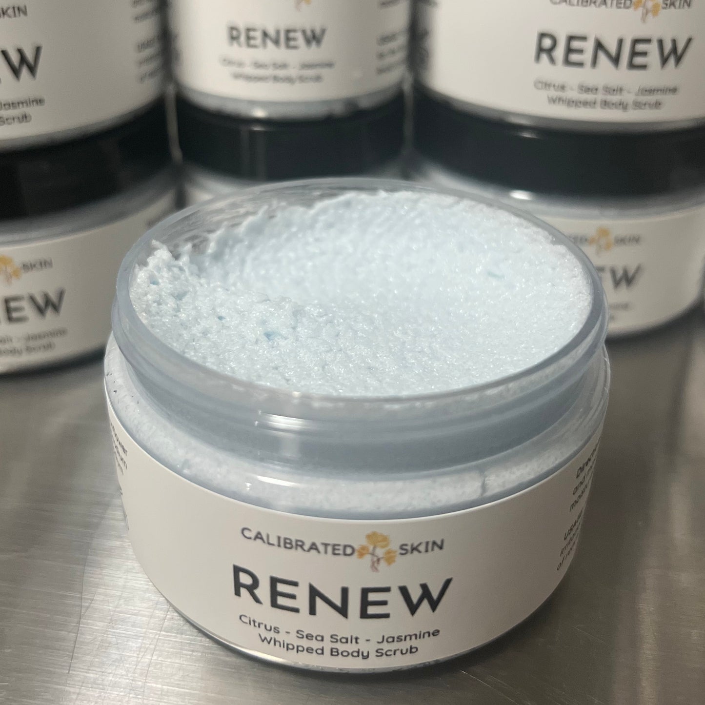 RENEW Whipped Body Scrub (Citrus, Sea Salt, Jasmine)