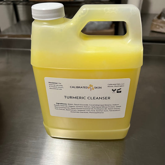 WHOLESALE Turmeric Face Cleanser, Private Label Skin Care