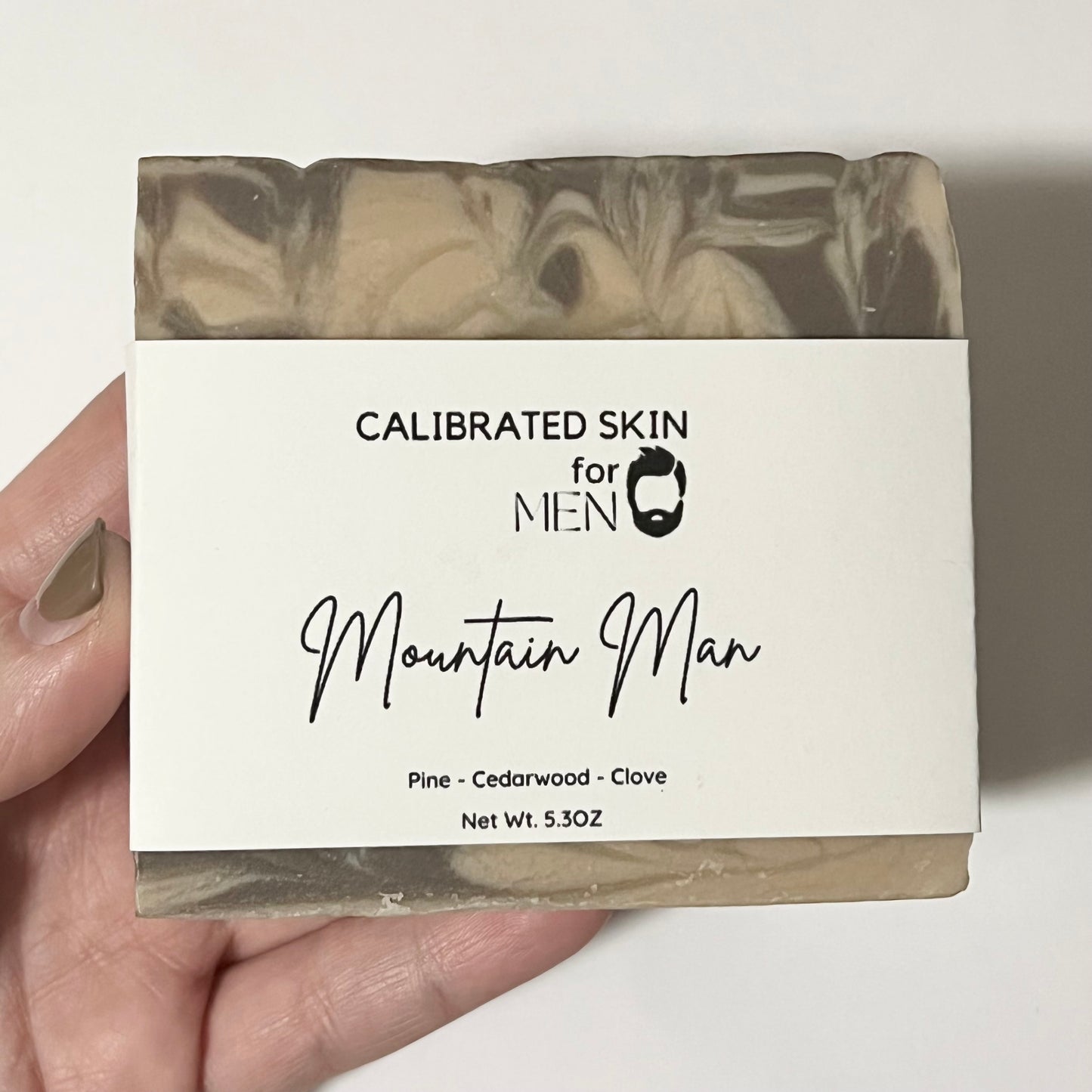 Mountain Man Bar Soap (Goat Milk) - Cedarwood, Amber, Musk